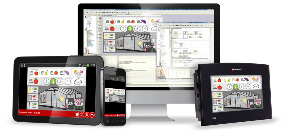 SCADA system setup