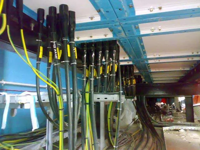 Cable laying and routing